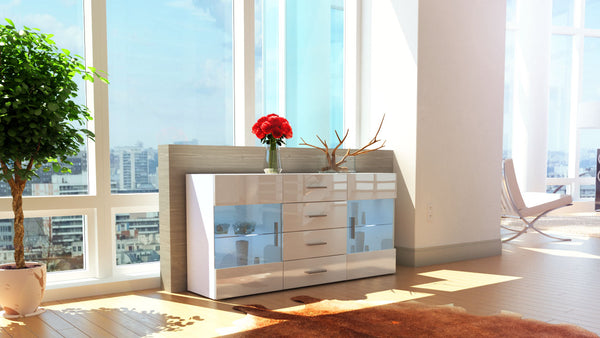Sideboard "Bari" - in White Matt / Various Colours