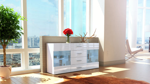 Sideboard "Bari" - in White Matt / Various Colours