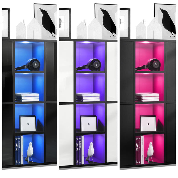 Highboard "Cuba V3" in White Matt