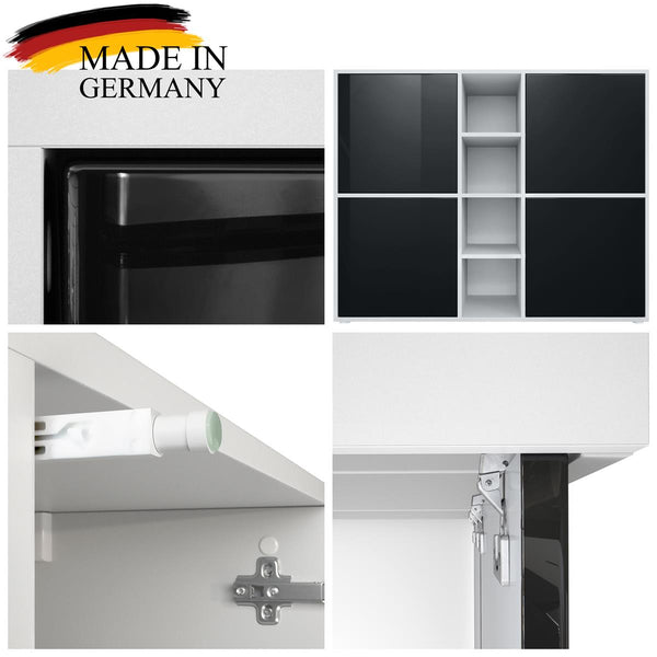 Highboard "Cuba V3" in White Matt