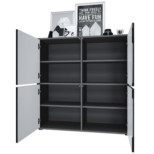 Highboard "Cuba V2" in White Matt