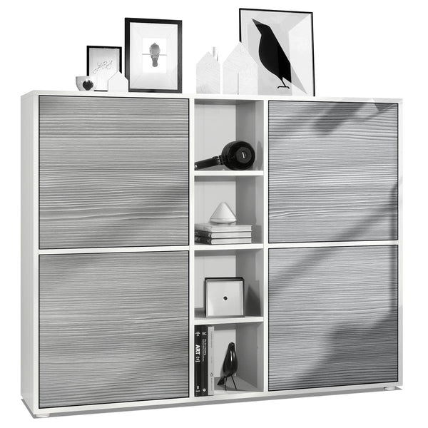 Highboard "Cuba V3" in White Matt