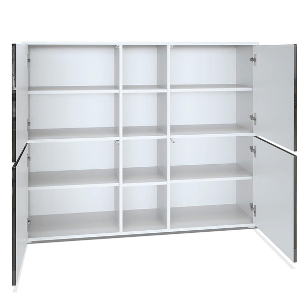 Highboard "Cuba V3" in White Matt