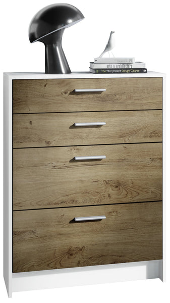 Alvor V2 in White / Various Drawer Fronts