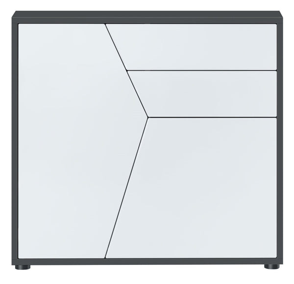 Storage Unit "Benny" - in Black / Various Front Colors