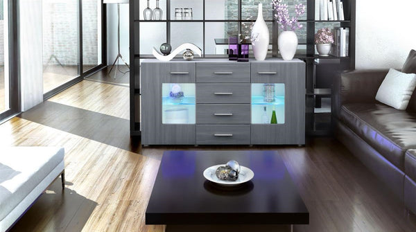 Sideboard "Groemitz" - in White Matt / Various Colours