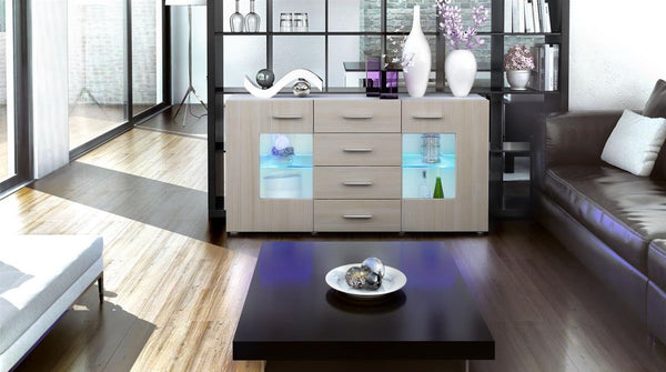 Sideboard "Groemitz" - in White Matt / Various Colours