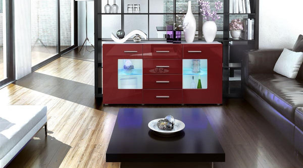 Sideboard "Groemitz" - in White Matt / Various Colours