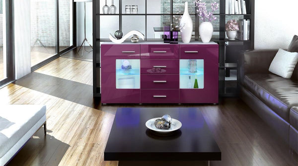 Sideboard "Groemitz" - in White Matt / Various Colours