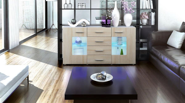 Sideboard "Groemitz" - in White Matt / Various Colours