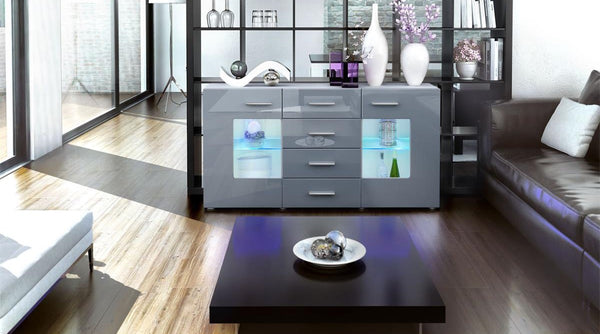 Sideboard "Groemitz" - in White Matt / Various Colours