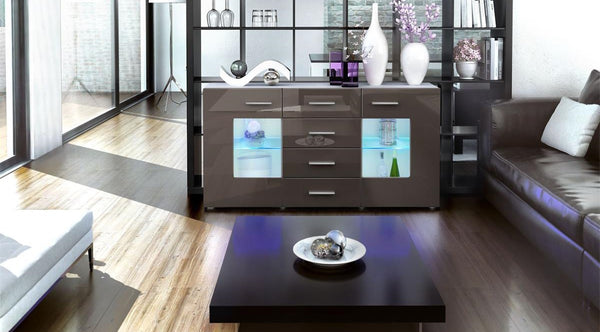 Sideboard "Groemitz" - in White Matt / Various Colours