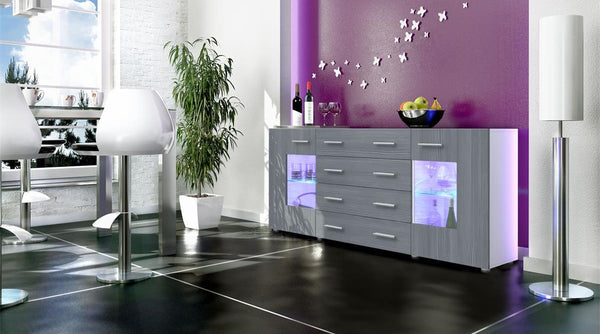 Sideboard "Groemitz V2" - in White Matt / Various Colours