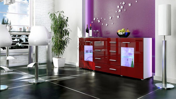 Sideboard "Groemitz V2" - in White Matt / Various Colours