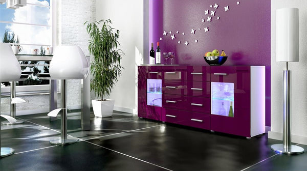 Sideboard "Groemitz V2" - in White Matt / Various Colours