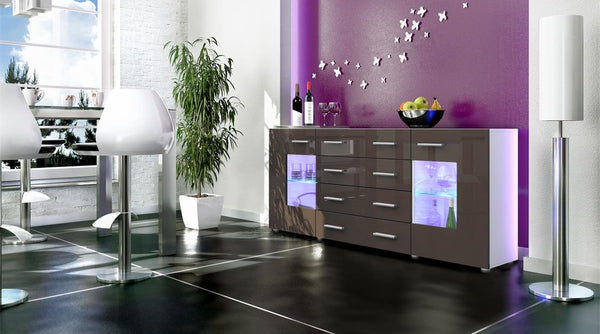 Sideboard "Groemitz V2" - in White Matt / Various Colours