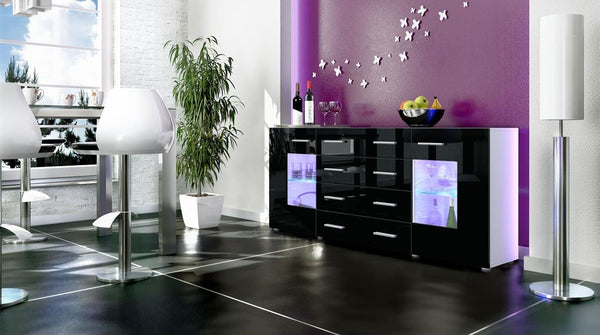 Sideboard "Groemitz V2" - in White Matt / Various Colours