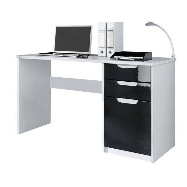 Office Desk "Logan" in White / Different Front Colors