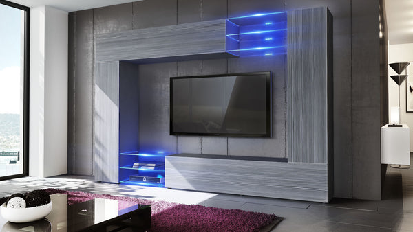 Wall Unit Mirage with Black Body + Various Color Fronts