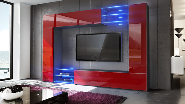 Wall Unit Mirage with Black Body + Various Color Fronts
