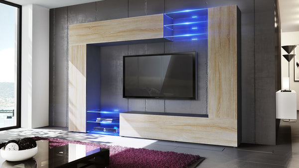 Wall Unit Mirage with Black Body + Various Color Fronts