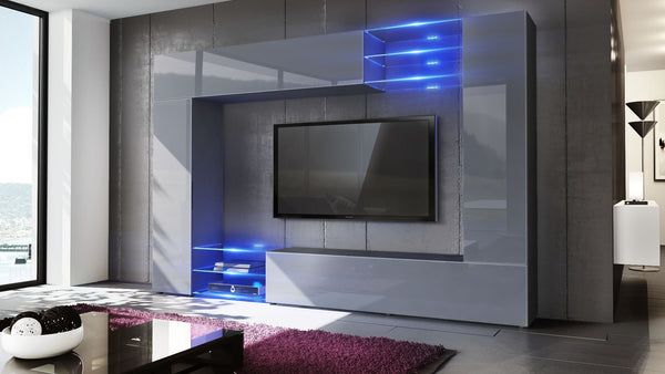 Wall Unit Mirage with Black Body + Various Color Fronts