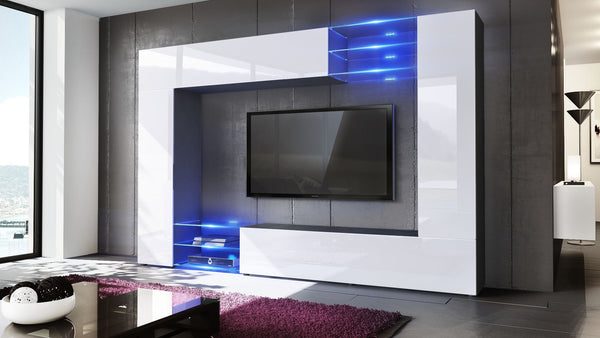 Wall Unit Mirage with Black Body + Various Color Fronts