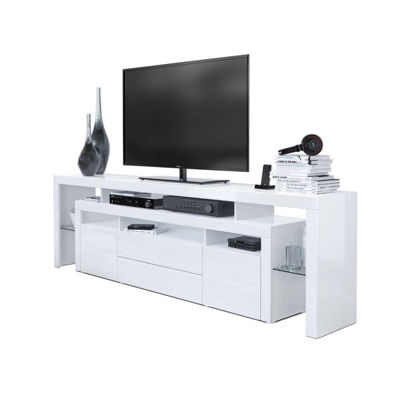 TV Stand Rosario - White High Gloss / White High Gloss