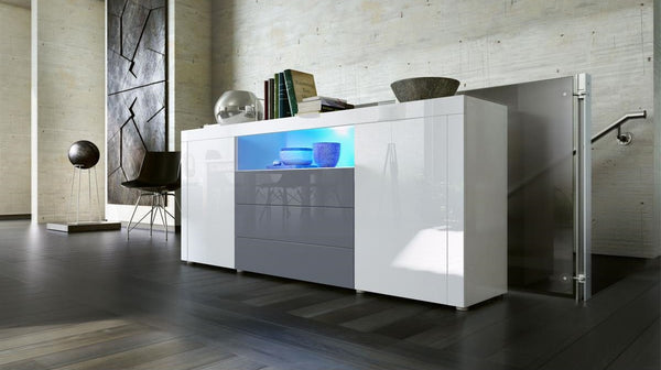 Sideboard "Santiago" - in White High Gloss / Various Colours