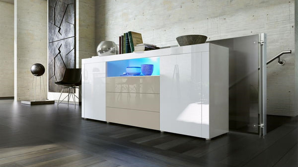 Sideboard "Santiago" - in White High Gloss / Various Colours