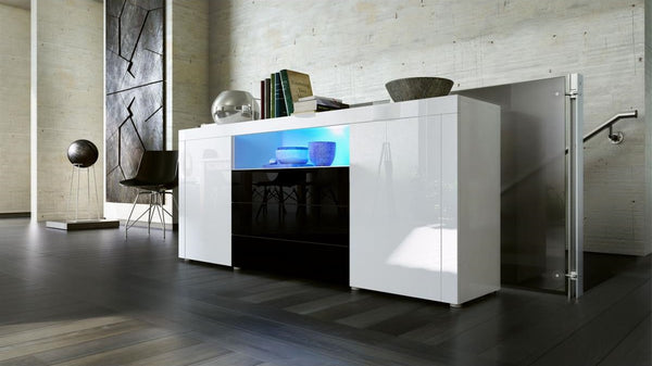 Sideboard "Santiago" - in White High Gloss / Various Colours