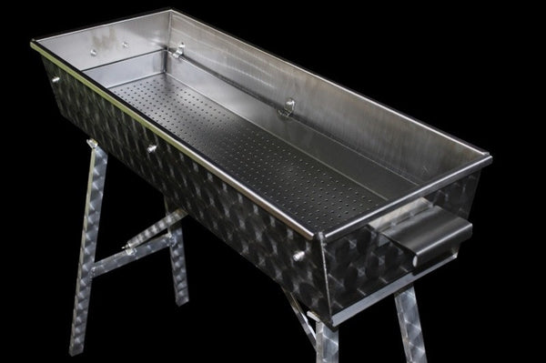 Custom Charcoal Grill in Stainless Steel (60 x 30)