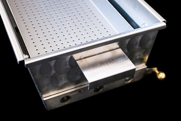 Custom Charcoal Grill in Stainless Steel (60 x 30)