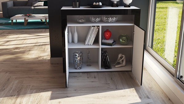 Storage Unit "Valencia" - in White / Various Front Colors