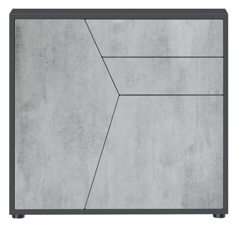 Storage Unit "Benny" - in Black / Various Front Colors