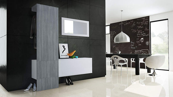 Wardrobe "Carlton V4" in White / Different Colors