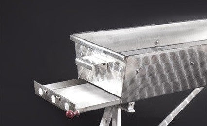 Custom Charcoal Grill in Stainless Steel (60 x 30)