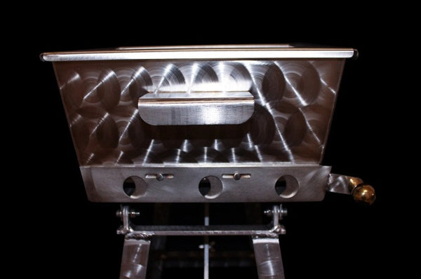 Custom Charcoal Grill in Stainless Steel (60 x 30)